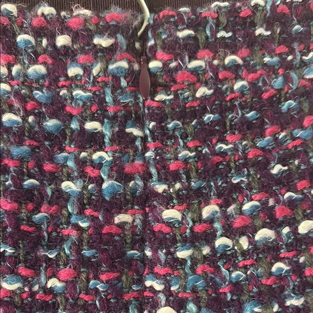 J. Crew Multicolor Tweed Pencil Skirt